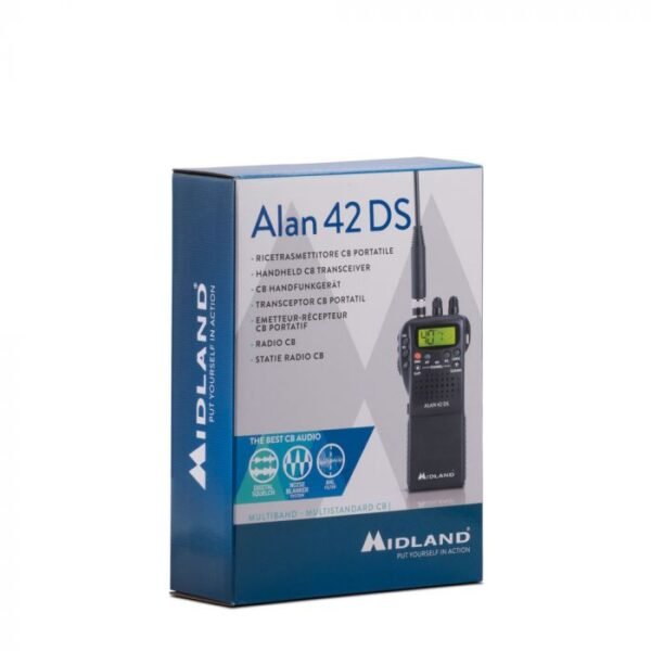 MIDLAND ALAN 42 DS  RICETRASMETTITORE CB PORTATILE - immagine 5