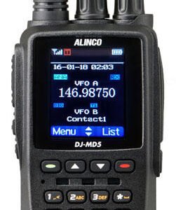 ALINCO DJ-MD5XEG RICETRASMETTITORE PORTATILE DUALBAND DMR / ANALOGICO