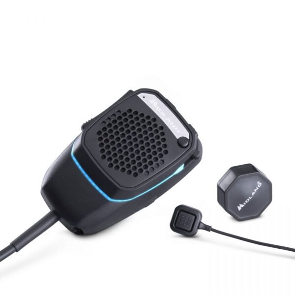 MIDLAND DUALMIKE + PTT  KIT MANI LIBERE