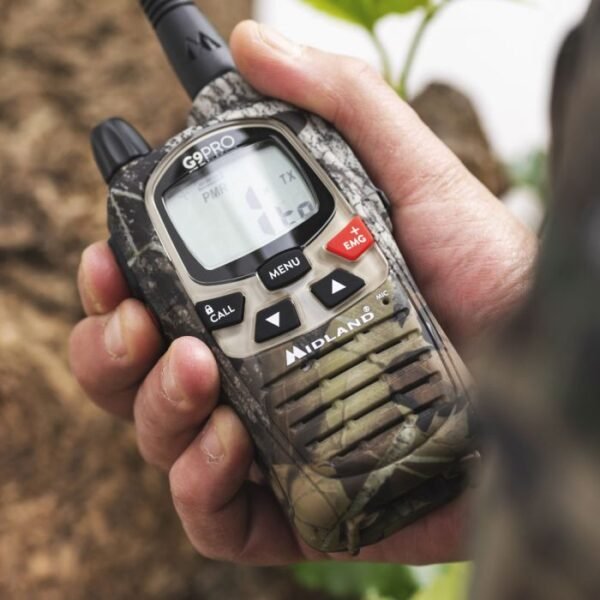 MIDLAND G9 PRO DUALBAND PMR446/LPD MIMETIC - immagine 4