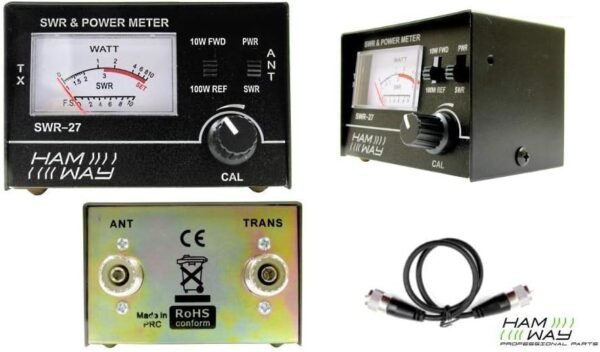 HAM-WAY ROSMETRO/WATTMETRO 25/30 MHZ - immagine 3