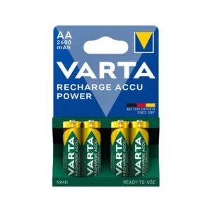 VARTA BATTERIE RICARICABILI AA 1,2V - 2600MAH