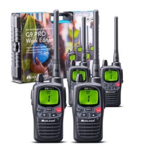 MIDLAND G9 PRO WORK EDITION KIT 4 RADIO