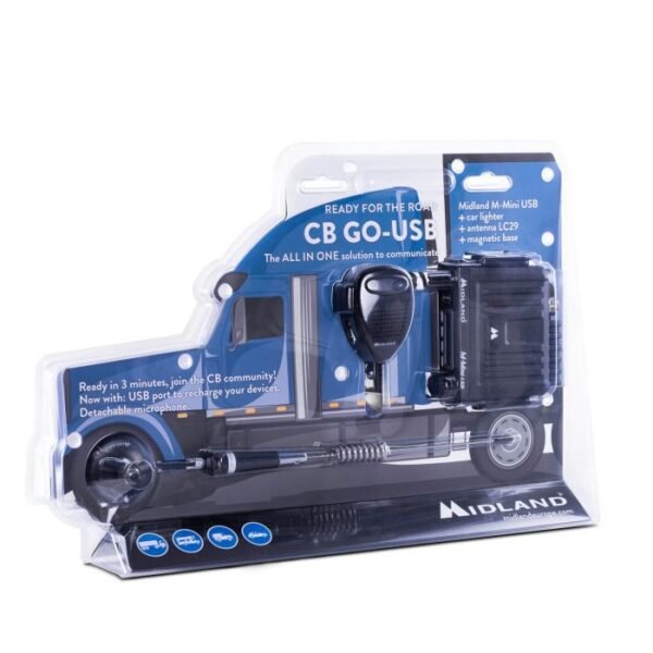 MIDLAND CB GO USB Ready for the road