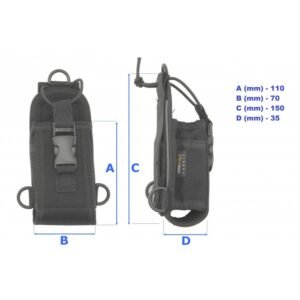 CUSTODIA PER RADIO PORTATILI CNC-5