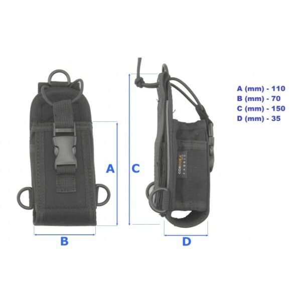 CUSTODIA PER RADIO PORTATILI CNC-5