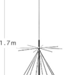 FALKOS D-130 ANTENNA DISCONE 25-1300MHZ