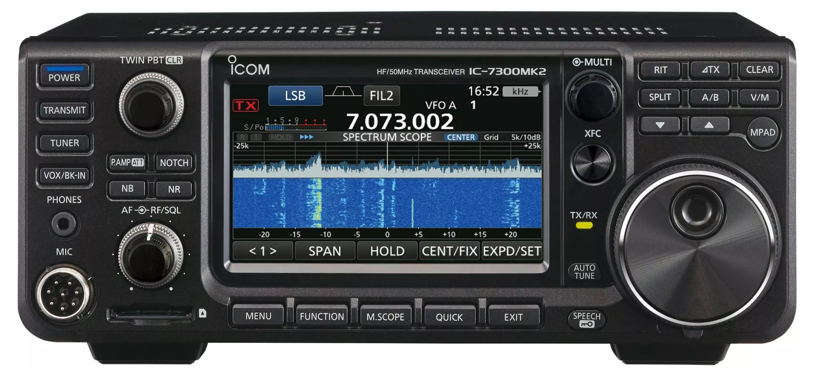 ICOM IC-7300MKII RICETRASMETTITORE HF/50/70 MHZ