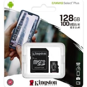 KINGSTON MICRO SD 128GB CON ADATTATORE SD
