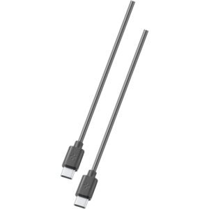 CAVO USB-C TO USB-C NERO DA 1MT.