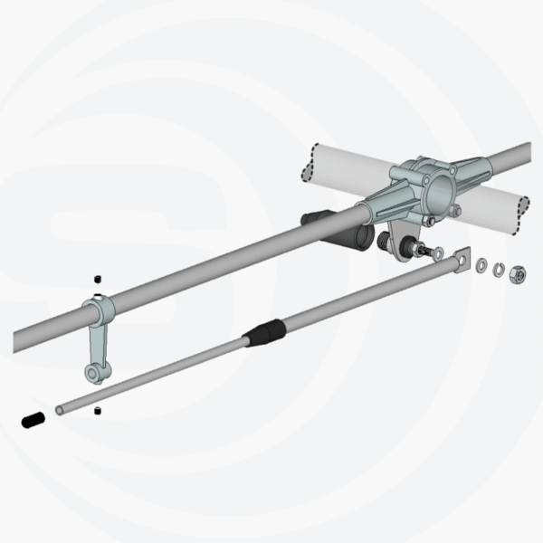SIRIO SY-3 ANTENNA YAGI 3 ELEMENTI 50MHZ - immagine 2