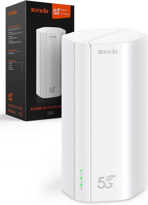 TENDA 5G01 AX1500 ROUTER 5G WI-FI 6 - immagine 2