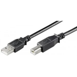 CAVO USB-A TO USB-B NERO DA 1,8MT